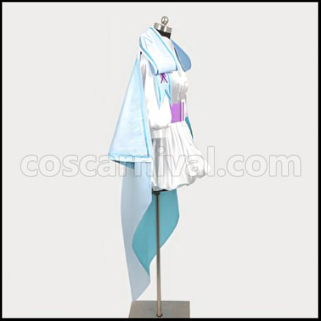 Macross Frontier the Movie Sheryl Nome White Rabbit Cosplay Costume coscarnival - Side Profile