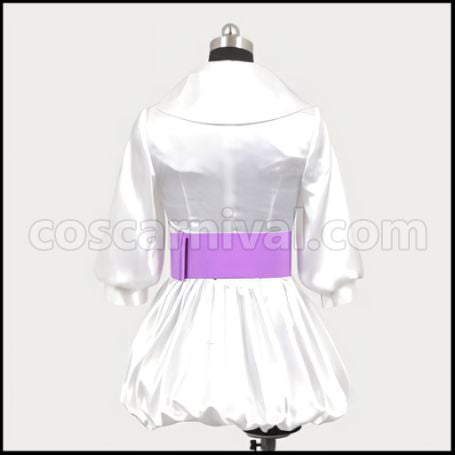 Macross Frontier the Movie Sheryl Nome White Rabbit Cosplay Costume coscarnival - Collar Design