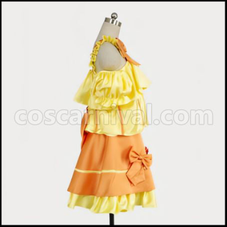 Macross F Ranka Lee Interstellar Flight Suit Cosplay Costume coscarnival - Detail Close-up