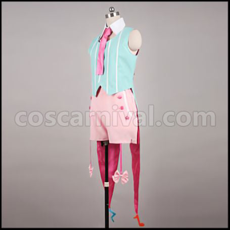 Macross F Koi-Koku Wing Sayonara no Tsubasa Ranka Magical Girl Pastel Cosplay Costume coscarnival - Color and Pattern