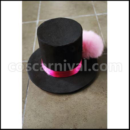 Macross F Ranka Black Rabbit Cosplay Costume coscarnival - Back View