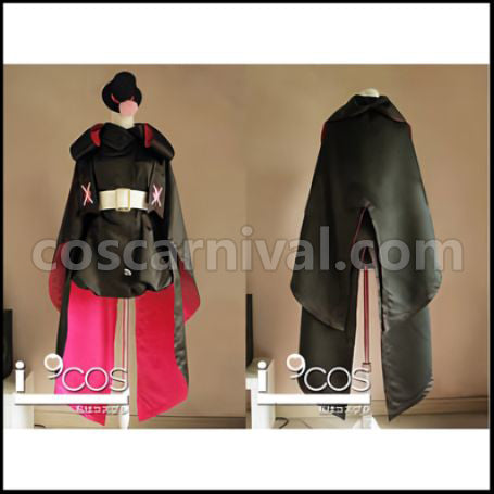 Macross F Ranka Black Rabbit Cosplay Costume coscarnival - Detail Close-up
