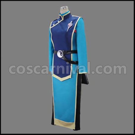 Blue Exorcist Liu Chenglong Cosplay Costume coscarnival - Back View