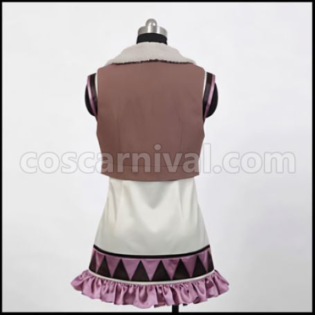 TIGER & BUNNY Titan Industry Blue Rose Karina Lyle Casual Wear Cosplay Costume coscarnival - Material Texture
