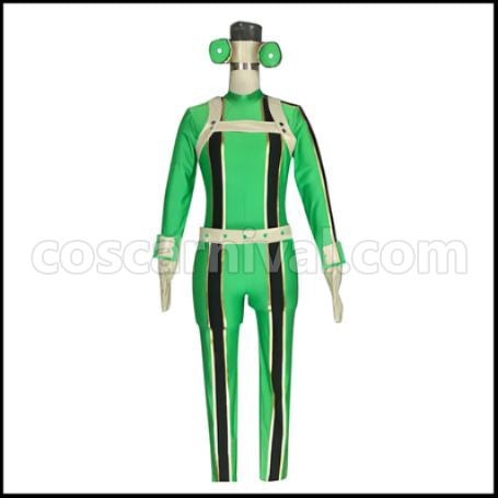 My Hero Academia Asui Tsuyu / Froppy Cosplay Costume coscarnival - Front View