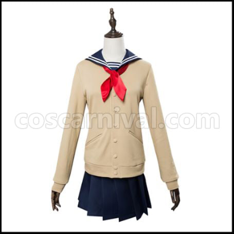 My Hero Academia Toga Himiko Cosplay Costume coscarnival - Front View