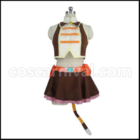 My Hero Academia Chatora Yawara Cosplay Costume coscarnival - Front View