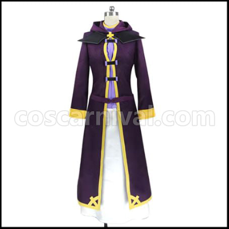 KonoSuba: God's Blessing on This Wonderful World! Wiz Cosplay Costume coscarnival - Front View
