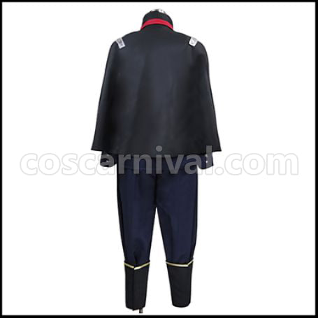 Utawarerumono Itsuwari no Kamen Ougi Cosplay Costume coscarnival - Back View