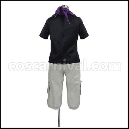 Twin Star Exorcists Ikaruga Shimon Cosplay Costume coscarnival - Back View