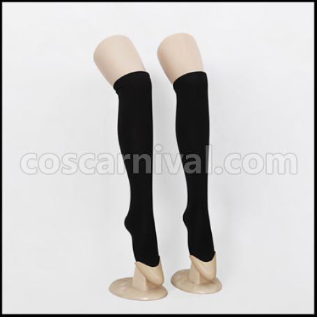 Mahou Shoujo Madoka Magica Sakura Kyouko Costume + Wig + Boots 3-Piece Set by coscarnival - Side Profile