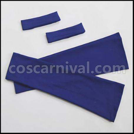 Mahou Shoujo Madoka Magica Miki Sayaka Costume + Wig + Boots 3-Piece Set by coscarnival - Side Profile