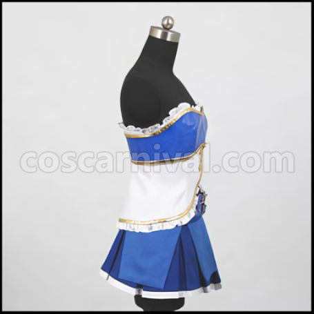 Mahou Shoujo Madoka Magica Miki Sayaka Costume + Wig + Boots 3-Piece Set by coscarnival - Pocket Design
