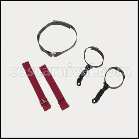 Angel Beats! SSS Uniform Yui Costume + Wig Set coscarnival - Back View