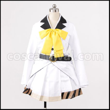 Tsukiuta. Goddess Candidate Seleas October Ichisaki Reina Uniform Cosplay Costume coscarnival - Front View