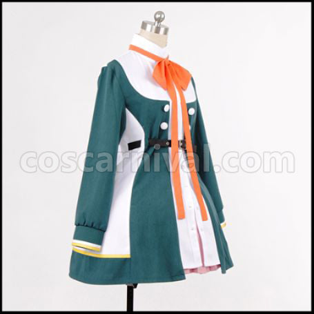Tsukiuta. Fluna February Kisaragi Ai School Cosplay Costume coscarnival - Back View