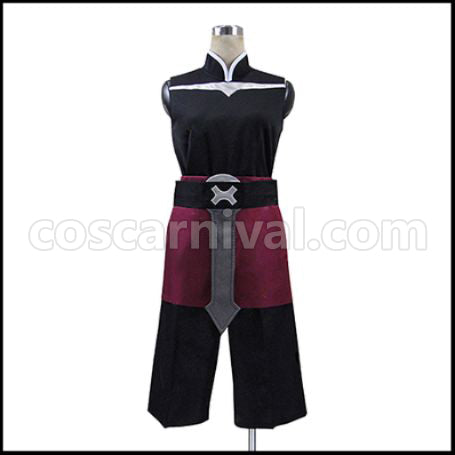 GARO Raikou Cosplay Costume coscarnival - Detail Close-up