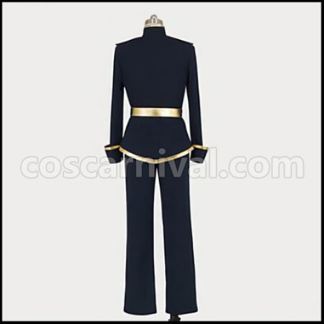 07-GHOST Mikage Teito Costume + Shoes Set coscarnival - Cuff Style