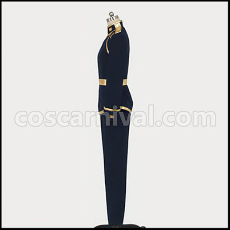 07-GHOST Mikage Teito Costume + Shoes Set coscarnival - Hem Detail