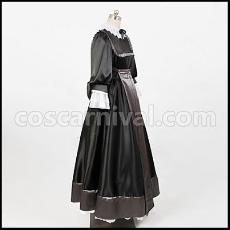 GOSICK Gothic Victorique de Blois Costume + Wig + Boots Three Piece Set coscarnival - Material Texture