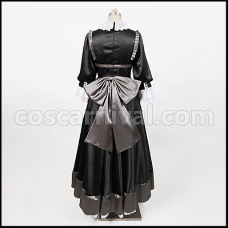GOSICK Gothic Victorique de Blois Costume + Wig + Boots Three Piece Set coscarnival - Color and Pattern