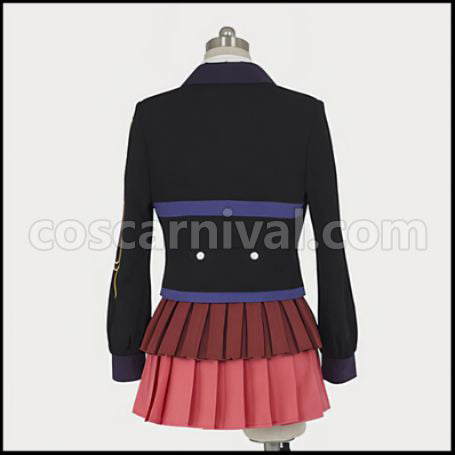 Umineko When They Cry Ushiromiya Shizuka Outfit + Wig 2-Piece Set coscarnival - Collar Design