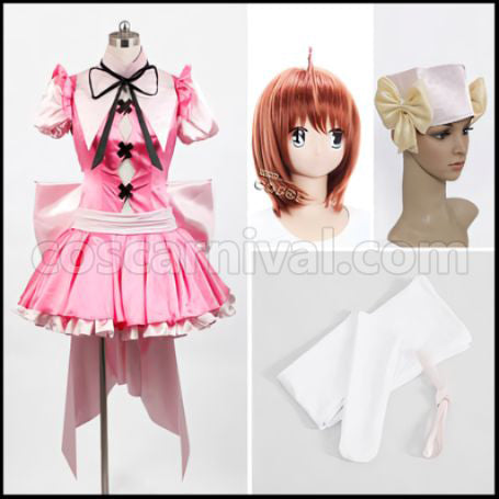 Is This a Zombie? Haruna Outfit and Wig 2-Piece Set coscarnival - Front View