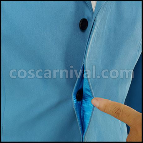 Durarara!! Ryuugamine Mikado Outfit + Wig 2 Piece Set coscarnival - Collar Design