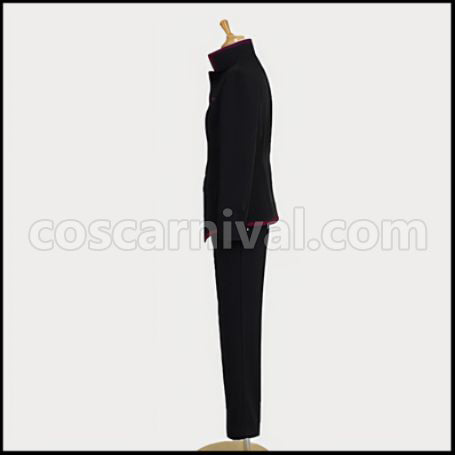 Bakemonogatari Koyomi Araragi Costume and Boots Set coscarnival - Material Texture