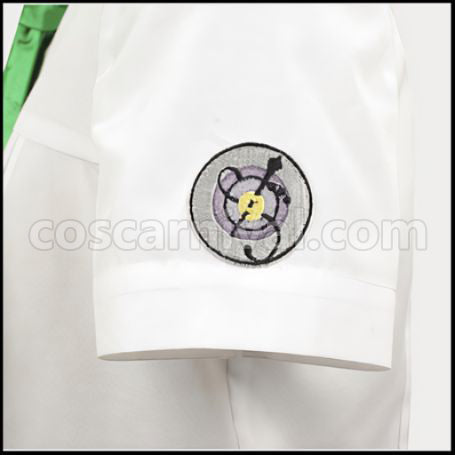 Starry Sky Azusa Kinose Outfit + Wig 2 Piece Set coscarnival - Collar Design