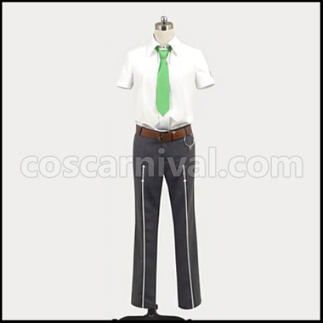 Starry Sky Azusa Kinose Outfit + Wig 2 Piece Set coscarnival - Hem Detail