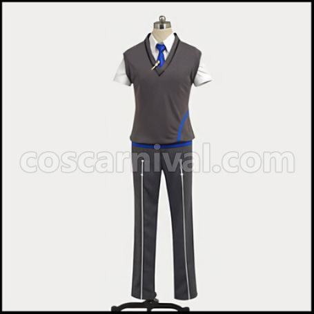 Starry Sky Homare Kanakubo Outfit + Wig 2 Piece Set coscarnival - Hem Detail