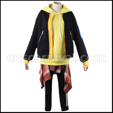 Hatsune Miku: Colorful Stage! Shinonome Akito Cosplay Costume coscarnival - Front View