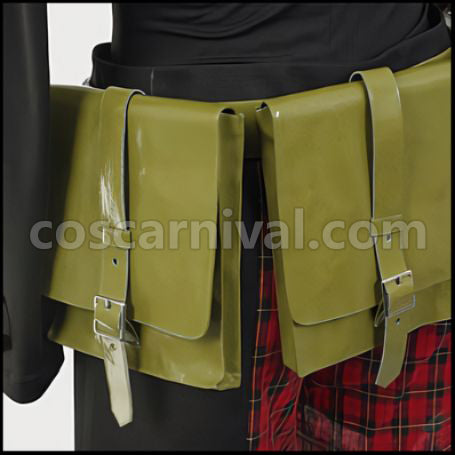 Togainu no Chi Rin Costume + Shoes 2 Piece Set coscarnival - Cuff Style
