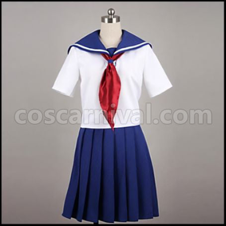 Toaru Kagaku no Railgun S Saten Ruiko Cosplay Costume coscarnival - Front View