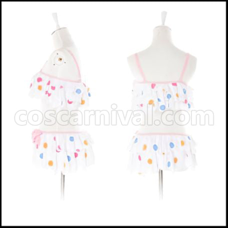 Toaru Kagaku no Railgun S Misaka Mikoto Swimsuit Free Size Cosplay Costume coscarnival - Side Profile