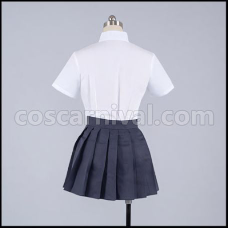 Toaru Kagaku no Railgun S Tokiwadai Middle School Misaka Mikoto Cosplay Costume coscarnival - Cut and Style