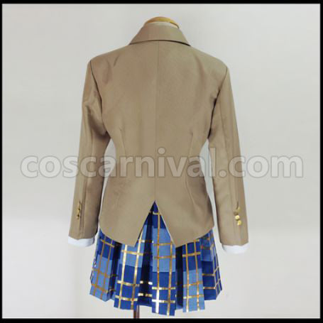 Toaru Kagaku no Railgun S Misaka Mikoto Cosplay Costume coscarnival - Collar Design