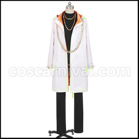 Paradox Live Akudou Yatsura Masaki Hokusai Fuurai BOY Cosplay Costume coscarnival - Front View