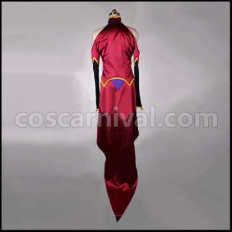 BlazBlue Litchi Faye Ling Cosplay Costume coscarnival - Side Profile