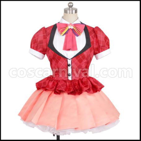 Zombieland Saga Yugiri Cosplay Costume coscarnival - Front View