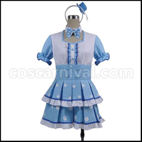 Love Live! Sunshine!! You Watanabe Omoi yo Hitotsu ni Nare Cosplay Costume coscarnival - Front View