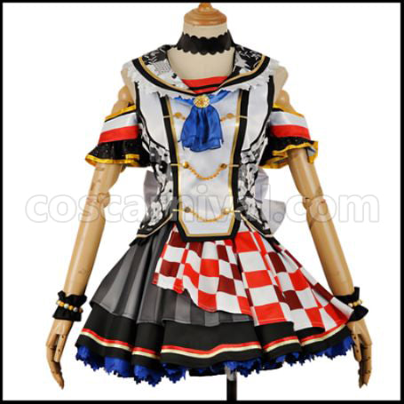 Love Live! Sunshine!! Taisho Roman Edition After Awakening Kimono You Watanabe Cosplay Costume coscarnival - Front View