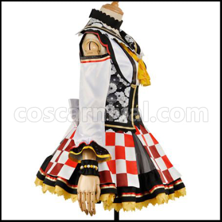 Love Live! Sunshine!! Taisho Roman Edition After Awakening Kimono Hanamaru Kunikida Cosplay Costume coscarnival - Back View
