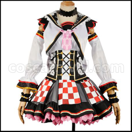 Love Live! Sunshine!! Taisho Roman Edition After Awakening Kimono Riko Sakurauchi Cosplay Costume coscarnival - Front View