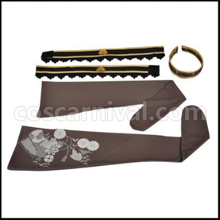Love Live! Sunshine!! Taisho Roman Edition After Awakening Kimono Riko Sakurauchi Cosplay Costume coscarnival - Collar Design