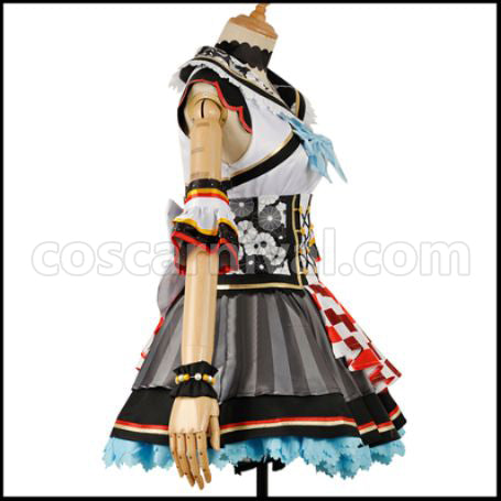 Love Live! Sunshine!! Taisho Roman Edition After Awakening Kimono Yoshiko Tsushima Cosplay Costume coscarnival - Back View