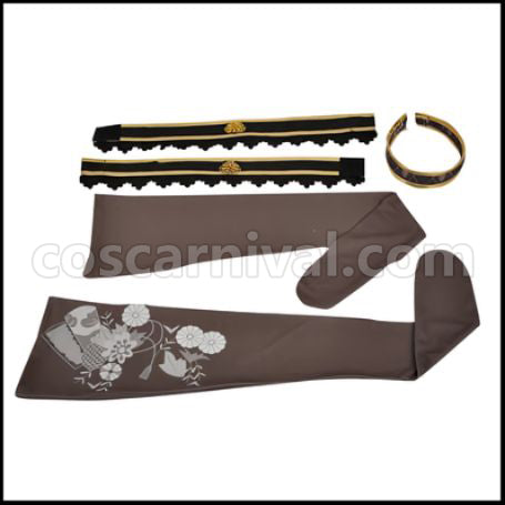 Love Live! Sunshine!! Taisho Roman Edition After Awakening Kimono Yoshiko Tsushima Cosplay Costume coscarnival - Collar Design