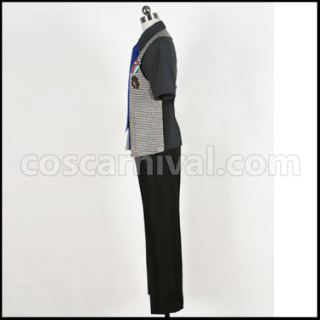 Uta no Prince-sama Ranmaru Kurosaki Uniform Cosplay Costume coscarnival - Back View