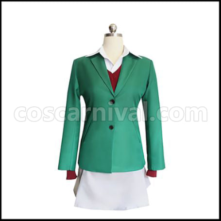 Orange Takamiya Naho Cosplay Costume coscarnival - Front View
